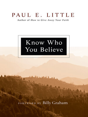 cover image of Know Who You Believe